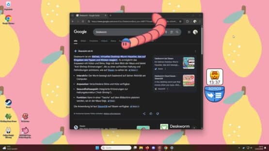Deskworm — screenshot 1