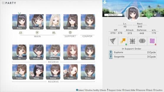 Blue Reflection: Second Light — screenshot 1
