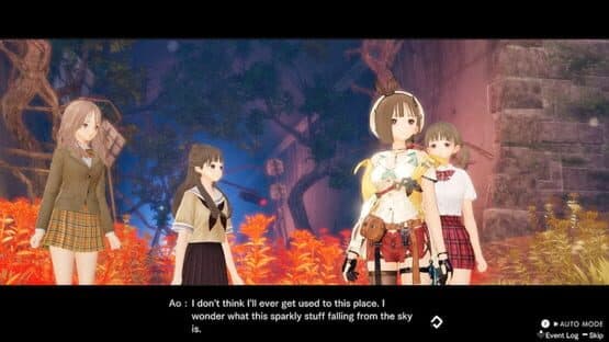 Blue Reflection: Second Light - Ryza's Outfit: Special Costume for Ao — screenshot 2