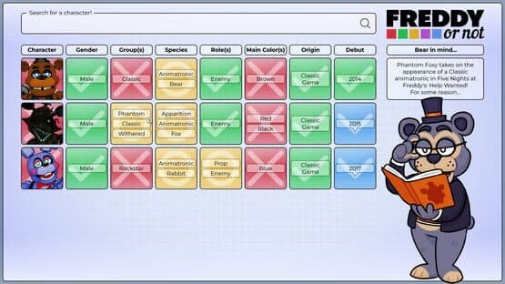 Freddy Or Not — screenshot 2