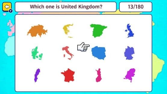Geo Brain Boost! World Map Silhouette Quiz — screenshot 1