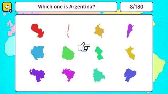 Geo Brain Boost! World Map Silhouette Quiz — screenshot 2