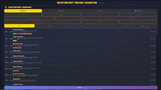 Sim: Heavyweight Boxing Champion — screenshot 4