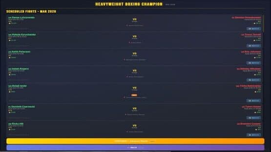 Sim: Heavyweight Boxing Champion — screenshot 5
