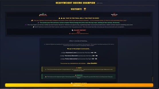Sim: Heavyweight Boxing Champion — screenshot 8