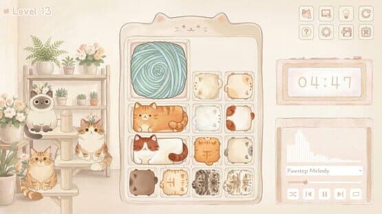Cat Block: Sliding Puzzle — screenshot 1
