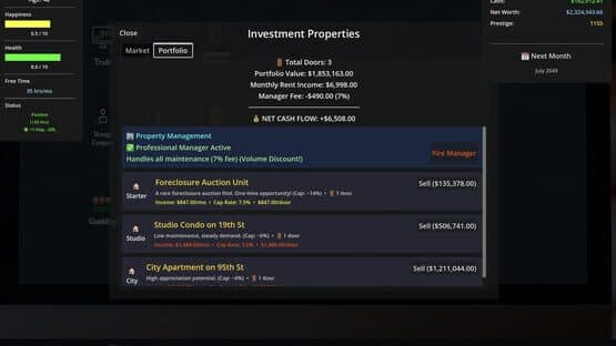Self Made: Investment Life Sim — screenshot 5