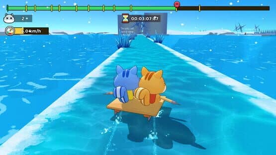 Skidddddd: Tori's Frozen Racing — screenshot 2