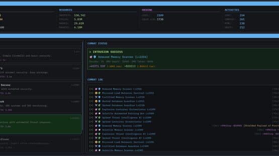 Idle Hacking: An Inaction RPG — screenshot 1