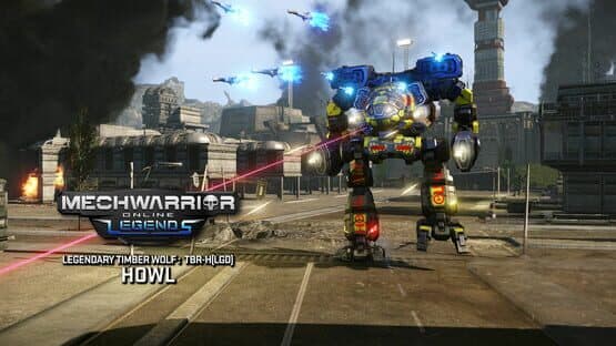 MechWarrior Online: Howl Legendary Mech Pack — screenshot 1