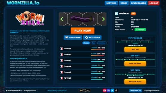 wormzilla.io — screenshot 1