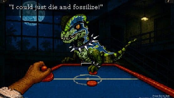 Dinosaur Air Hockey — screenshot 1