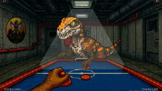 Dinosaur Air Hockey — screenshot 2
