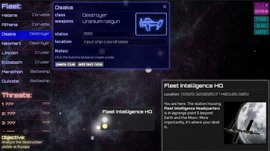 Intelligence — screenshot 2