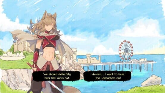 Paper Shakespeare 3: Girl Werewolf Hamlet Absolutely Solves the War of the Roses — screenshot 5
