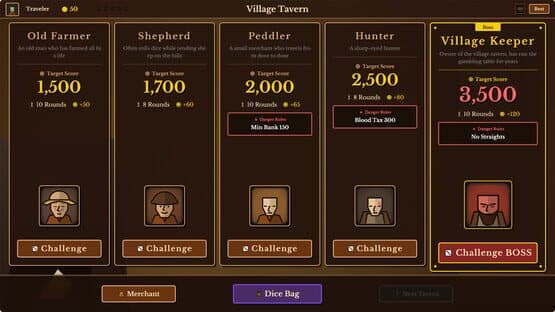 Dice Tavern: Farkle Roguelike — screenshot 4
