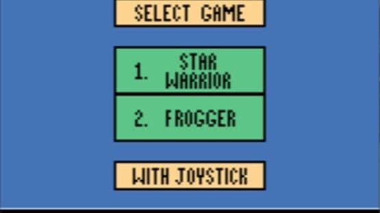 2 Pak Special: Star Warrior/Frogger — screenshot 1