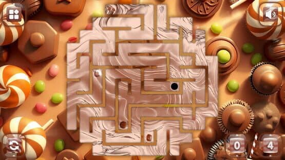 Sweetie Candy Maze: Brown Chocolate — screenshot 1