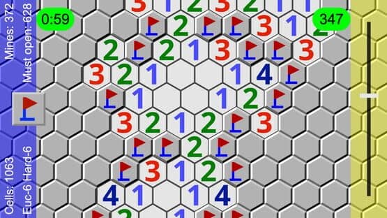 Non-Euclidean Minesweeper — screenshot 2