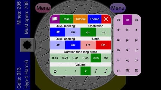 Non-Euclidean Minesweeper — screenshot 3