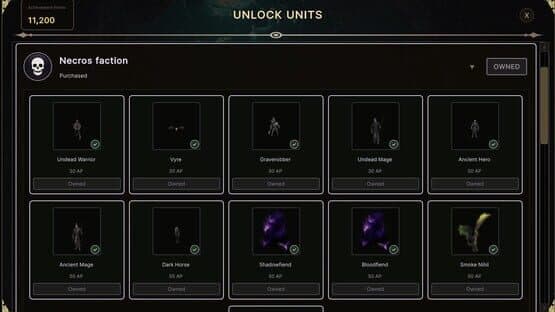 Age of Gods: Necros Faction — screenshot 1