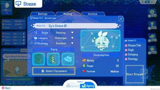 Syr and the Stars' Revival — screenshot 2