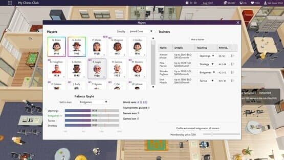Chess Club Manager — screenshot 1