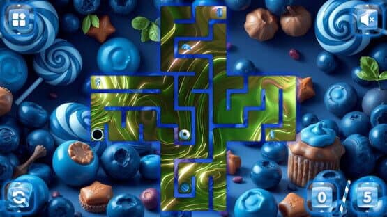 Sweetie Candy Maze: Blueberry — screenshot 1