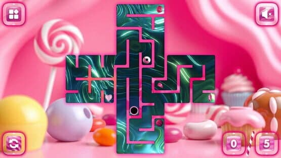 Sweetie Candy Maze: Pink Raspberry — screenshot 1
