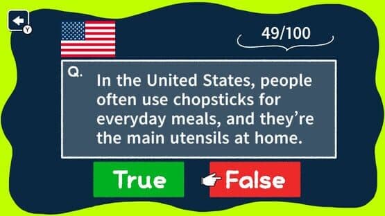 Amazing Facts World Culture True or False Quiz — screenshot 5