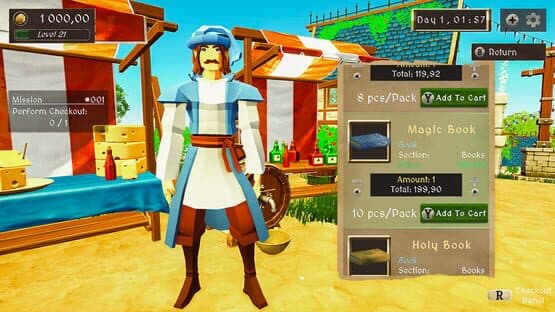 Medieval Market Simulator — screenshot 2
