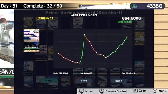 Shinkansen Card Pull Simulator — screenshot 2