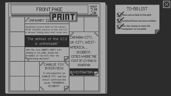 Front Page — screenshot 1