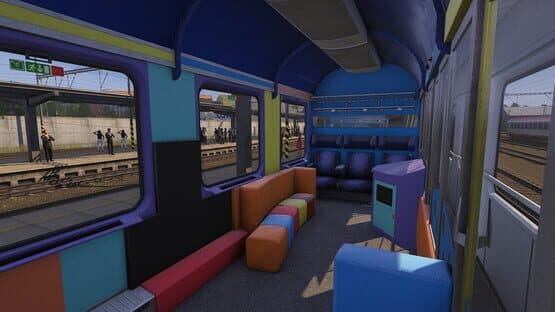 Trainz Plus DLC: OBB Eurofima Second Class Pack — screenshot 5