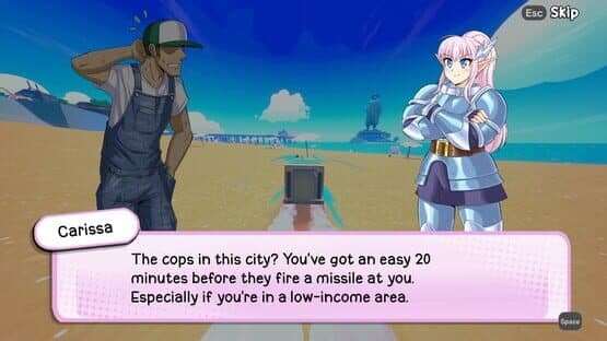 Truck-Kun Is Supporting Me From Another World?! — screenshot 2