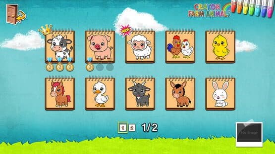 Crayon Farm Animals — screenshot 2