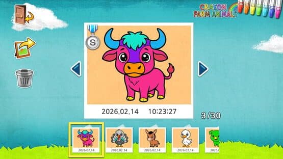 Crayon Farm Animals — screenshot 5