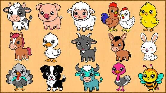 Crayon Farm Animals — screenshot 6
