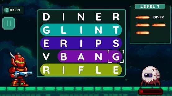 Word Quest: Cyberpunk — screenshot 1