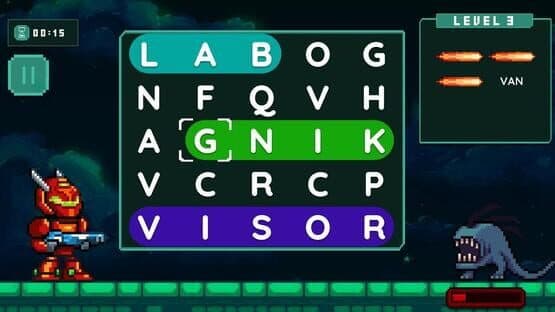 Word Quest: Cyberpunk — screenshot 3