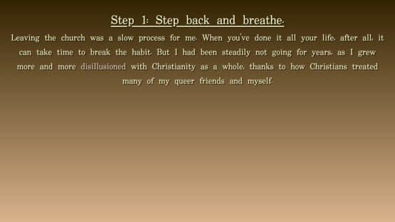How to Survive Religious Trauma — screenshot 2