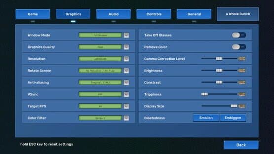 Video Game Menu: The Game — screenshot 1