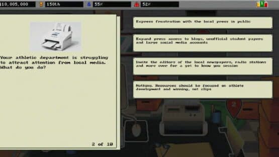 Athletic Director Simulator 4000 — screenshot 1