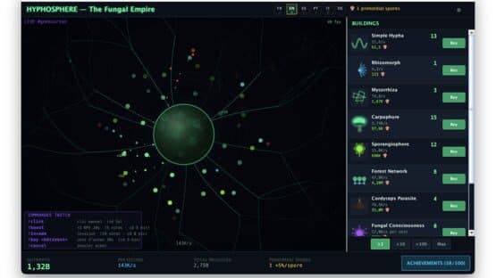 HyphoSphere — screenshot 2