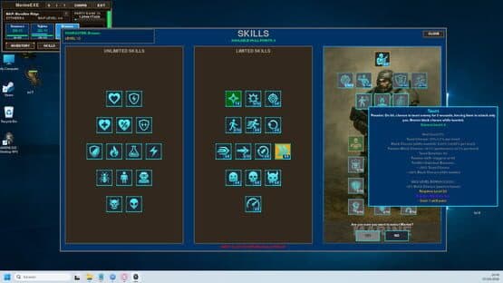 Marine.exe: Desktop RPG — screenshot 4
