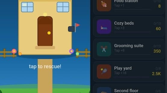 Idle Shelter: Dog Rescue Tycoon — screenshot 1