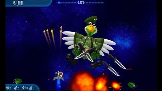 Chicken Invaders 5: Cluck of the Dark Side — screenshot 1
