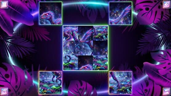 Neon Fantasy: Dinosaurs — screenshot 1