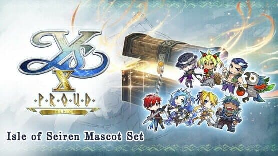 Ys X: Proud Nordics - Isle of Seiren Mascot Set — screenshot 1