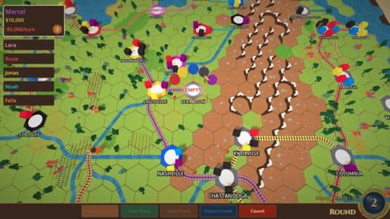 Rails & Rivals — screenshot 2